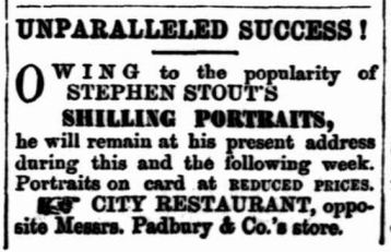 Stout - Inquirer and Commercial News - 7 Dec 1870